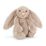 Jellycat Bashful Beige Bunny Stuffed Animal, Medium 12...