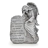 Besti Garden Memorial Stone Angel - Cold-Cast Ceramic...