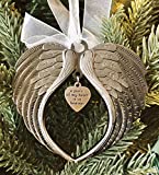 Christmas Ornaments Angel Wings - A Piece of My Heart is in...