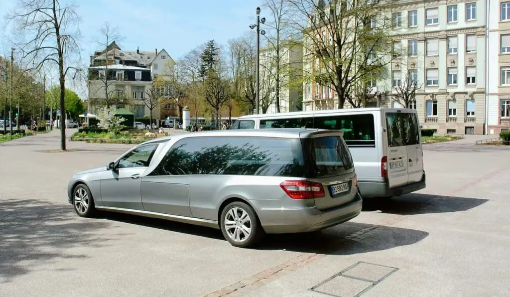 Funeral hearse