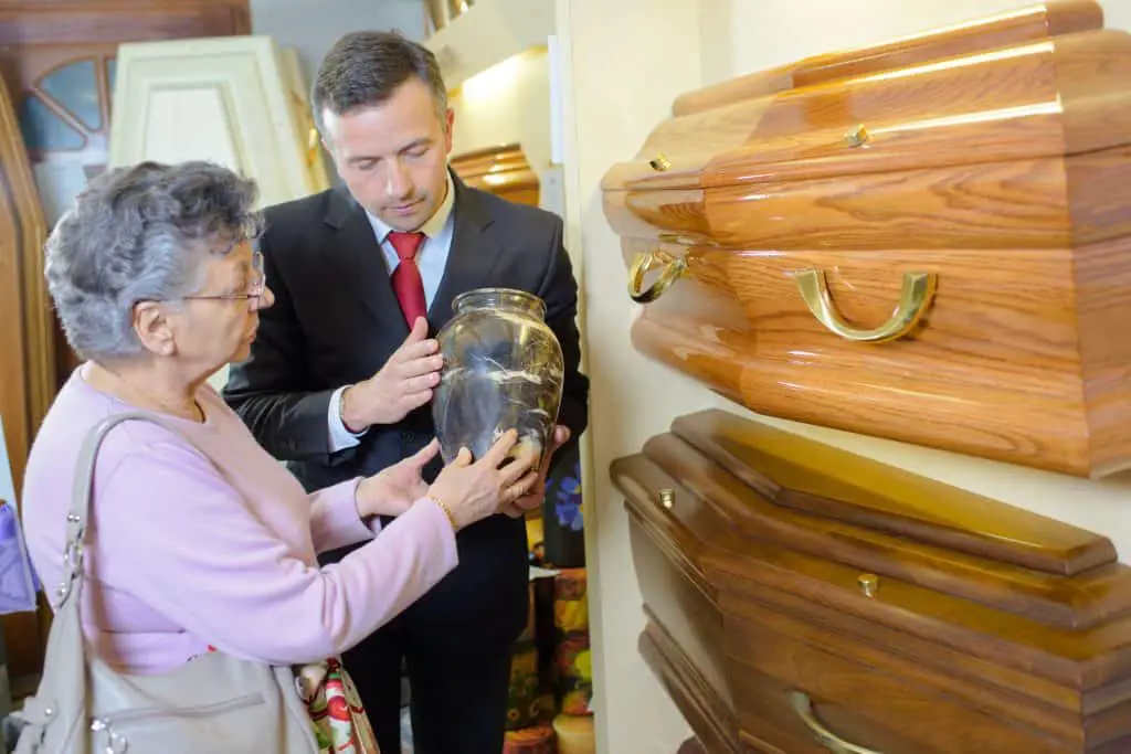 buying cardboard coffin