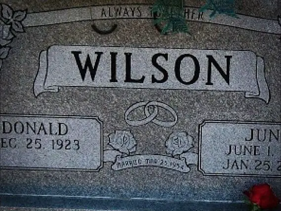 symbol headstone inscriptions for parents