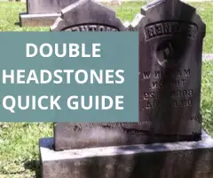 Double headstones