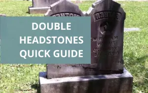Double headstones