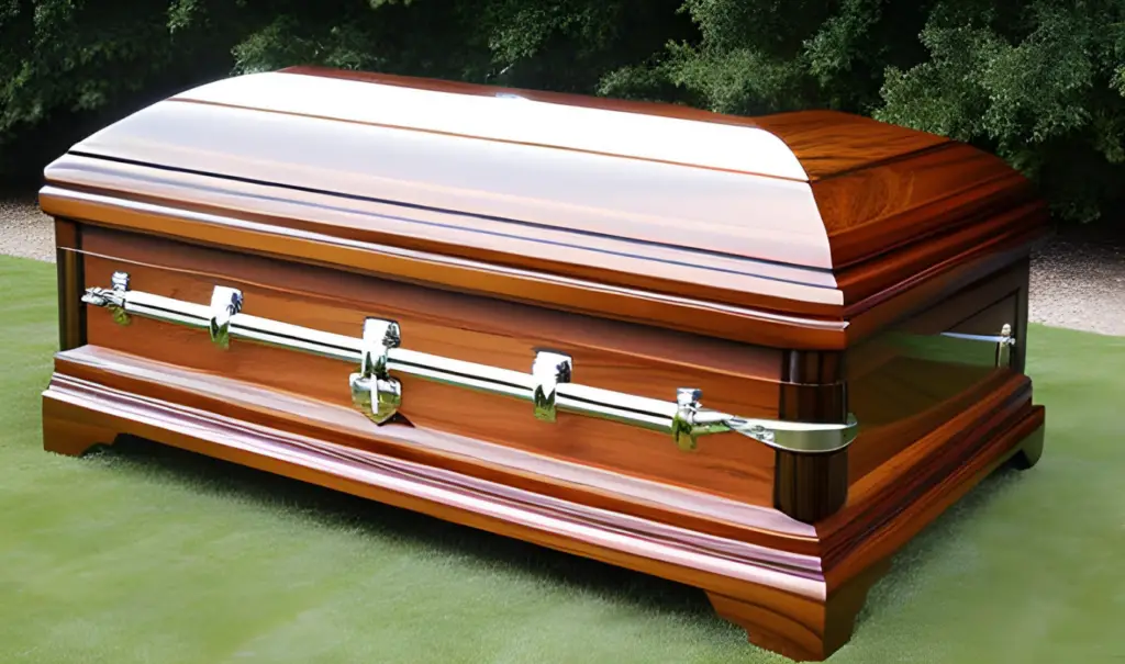 Double wide casket